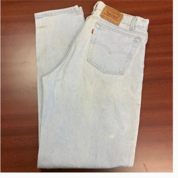 Vintage Men's 550 Levi's Tapered Leg USA Made - Picture 8 of 9